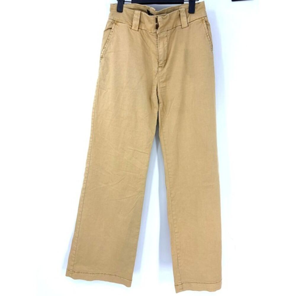 Sanctuary Standard Surplus Tan Khaki Straight Leg Utility Trousers Pants Size 26